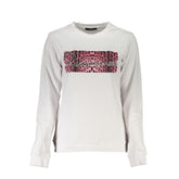 Cavalli Class White Cotton Sweater -   -  Cavalli Class.
